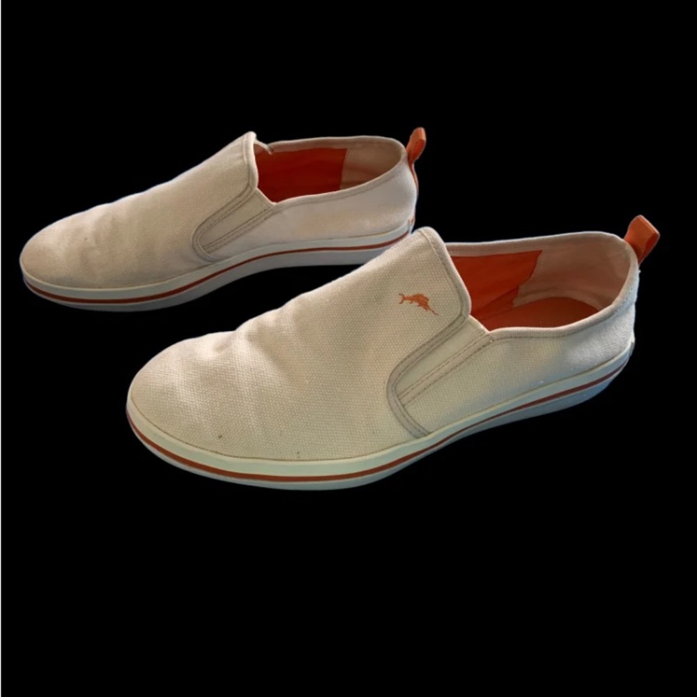 Tommy Bahama canvas loafers Mens size 10D